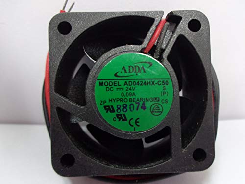 Ventilateur onduleur AD0424HX-C50 40mm 24V pour la ventilation continue d'armoires réseau