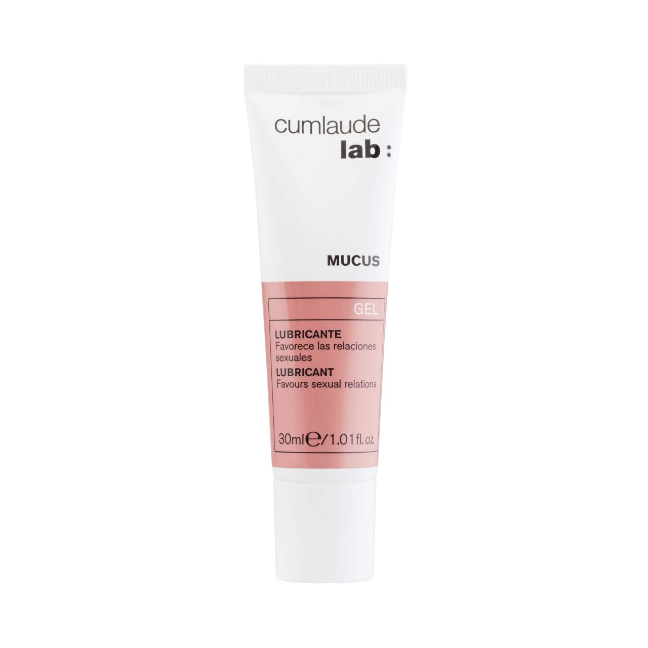 Cumlaude Lab - Mucus Gel Lubricante Íntimo, Hidrata Suaviza Zona Íntima, con Ácido Hialurónico Láctico, Sin Perfume - 30 ml