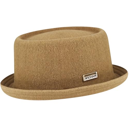 Kangol Unisex Wolle Mowbray Baskenmütze, Camel, 54