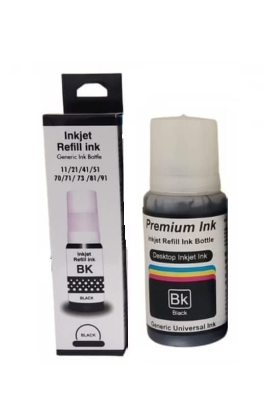 QUALYPRINT GI71 Refill Ink Compatible for Canon Pixma G1020, G2020, G2021, G2060, G3020, G3021