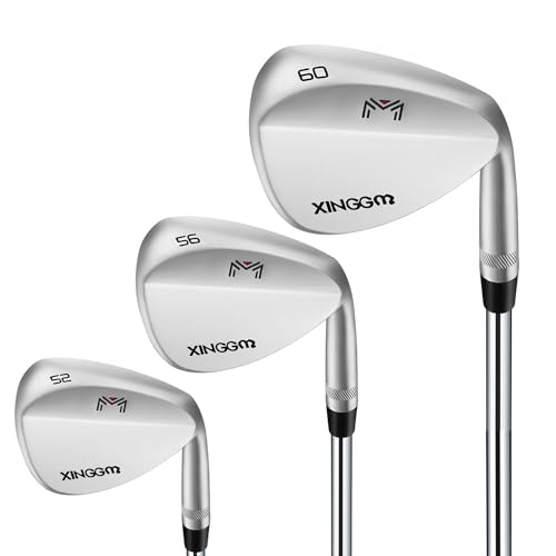Forged Golf Wedge Set for Men or Individual 48/50/52/54/56/58/60 Degree Gap Wedge Sand Wedge Lob Wedge Right Hand,Milled Face for More Spin,Easily Escape from Bunker