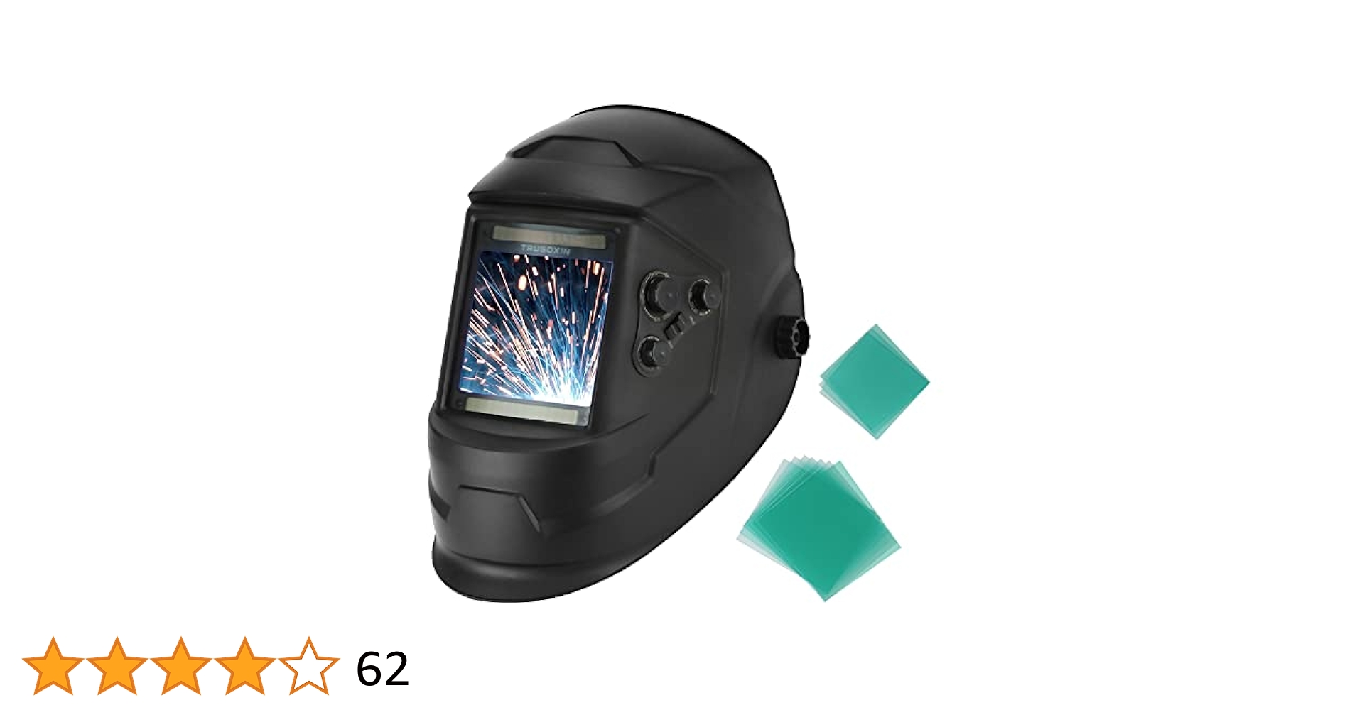溶接面 黒+しぼ+かがりなし Z-0003 Amazon | Asyoubuy 自動遮光液晶溶接面 自動遮光面 ソーラー溶接