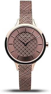 BERING Damen Uhr Quarz Movement - Classic Collection mit Edelstahl und Saphirglas 17831-265 Armbandsuhren - Wasserdicht: 5 ATM