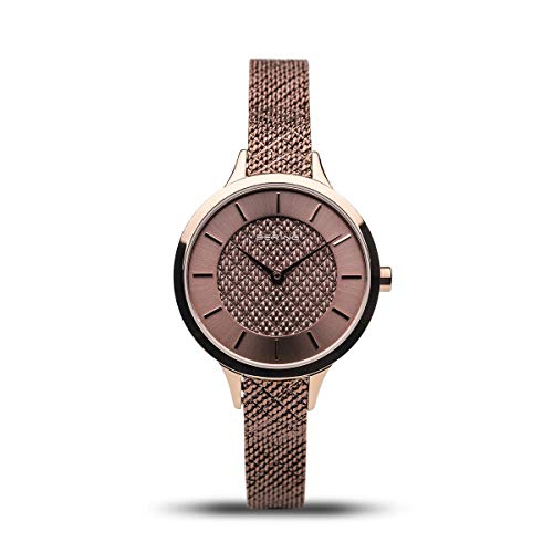 BERING Damen Uhr Quarz Movement - Classic Collection mit Edelstahl und Saphirglas 17831-265 Armbandsuhren - Wasserdicht: 5 ATM