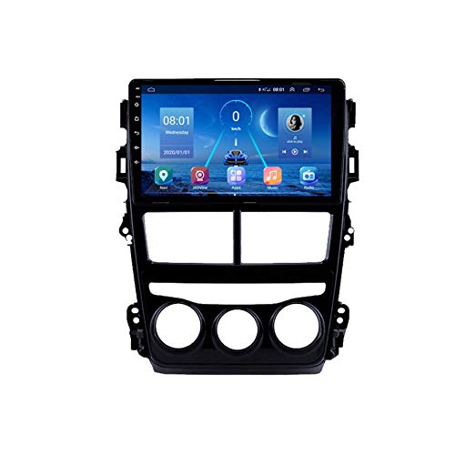 9" Android 8.0 Autoradio mit Bluetooth Freisprecheinrichtung für Toyota Vios Yaris Manual Gear 2018 Auto Audio GPS Navigation Unterstützung