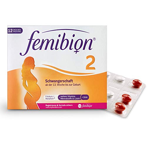 Femibion 2 Schwangerschaft Tabletten 12 Wochen, 168 St.