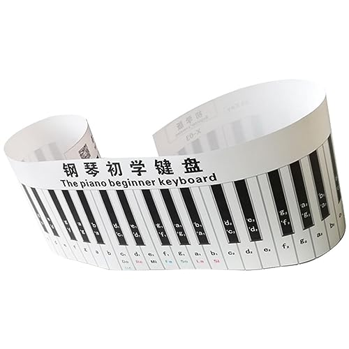 Clavier de piano simulé claviers instrument keytar clavier piano 88 touches guide du tableau des notes de piano Clavier de piano de simulation 3D clavier pour piano PVC Black BESTonZON - Les Beatles, Paul McCartney, John Lennon, RIngo Starr, George Harrison Clavier de piano simulé claviers instrument keytar clavier piano 88 touches guide du tableau des notes de piano Clavier de piano de simulation 3D clavier pour piano PVC Black BESTonZON