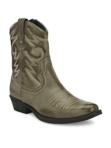 Image of Delize Men's Cowboy High Ankle Boots