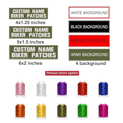 Customized Name Patch, Personalized Removable Tactical Patches Hook and Loop, Embroidered Military Name Patches for Dog Harness, Backpacks, Jackets (B3)
