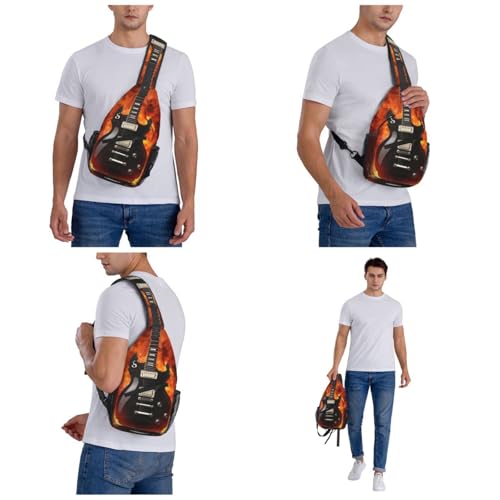 Sling Bag para hombre y mujer mochila cruzada para viaje miniatura 6