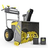 PowerSmart 80V 24인치 무선 제설기