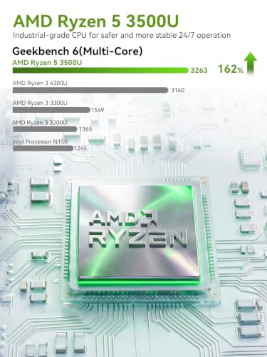 Image of GMKtec G11 Plus Mini PC AMD Ryzen 5 3500U 16GB DDR4 256GB SSD