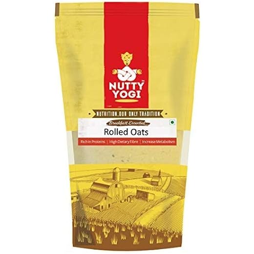Nutty Yogi Jumbo Rolled Oats 1kg 1 kg