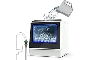 Portable Countertop Dishwasher: Space-Saving Convenience for Clean Kitchenware