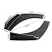 DTOUCH RACING Universal Fit Front Bumper Lip Black Carbon Fiber Splitters Winglets Canards
