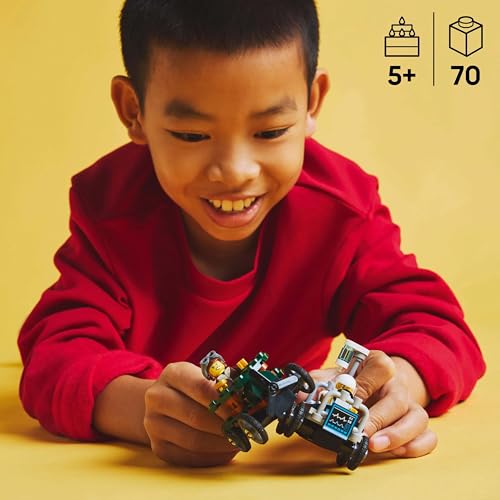 LEGO City Airplane vs. Hospital Bed Race Car Pack Toy, Soapbox Car Toys for 5+ Year Old Boys & Girls - Image 3