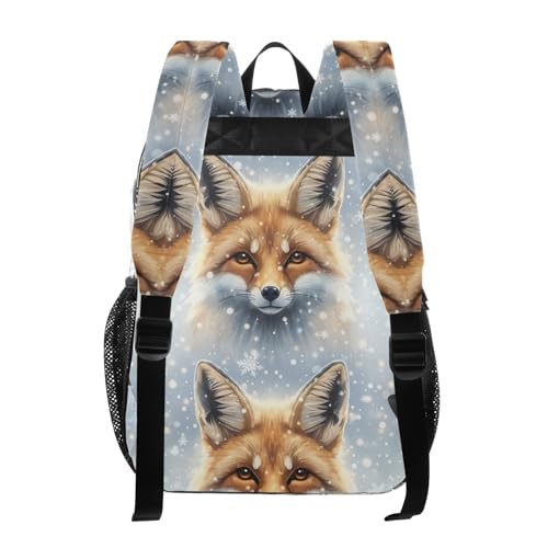 Clear Backpack Women Cute Body Ears Fox Snowy Boys Backpacks for Girls Large Plastic Approved Bag3