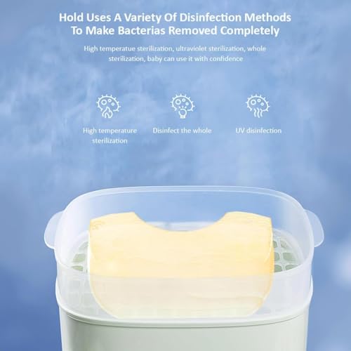Image of StarAndDaisy Reusable Silicone Bib for Baby with Adjustable Buttons for Mess-Free Feeding