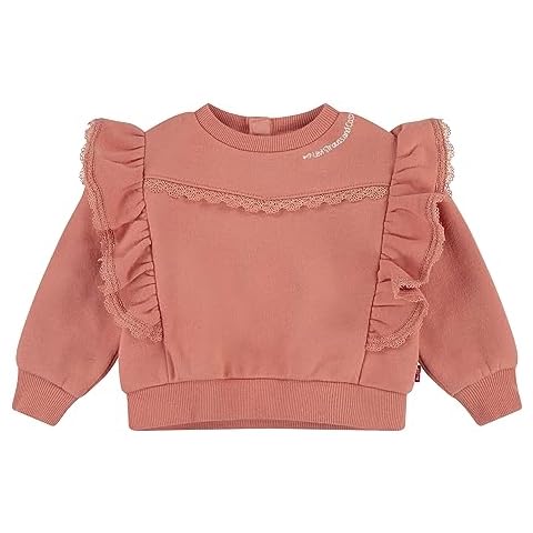 Levi's Girls Terra Cotta Ruffle Sweatshirt Cover