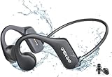 Bone Conduction Headphones, Waterproof Open Ear Bluetooth 5.3 With Built-in MP3 32G Memory, Underwater Wireless Earphones for Swimming, Sports, Running, Cycling