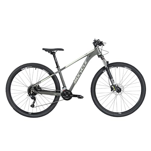 Biocycle Kols - Velo Tout Terrain | Fabriqué en Aluminium - Velo VTT à 18 Vitesses | Freins à Disque Hydrauliques | Roue 29'' | Taille L