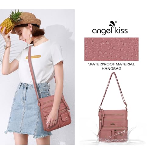 Image of Angel Kiss Small Shoulder Bag for Women Crossbody Purses and Handbags Multi Pockets Hobo Bags