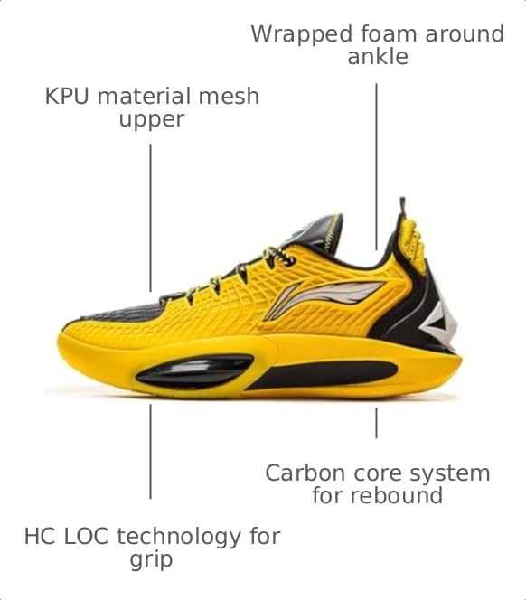 Image of LI-NING Jimmy Butler Series Men's Basketball Shoes Anti-Slip Shock Absorption Professional Sports Sneakers