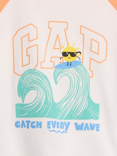Image of Gap Baby Boys' Short Sleeve Raglan Logo Tee