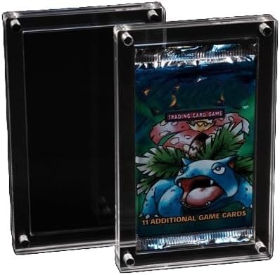 HeartGlobal The Acrylic Box - Booster Pack Case, Transparent