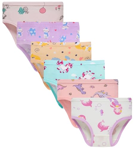 Image of Boboking Baby Soft Cotton Underwear Little Girls'Briefs Toddler Undies