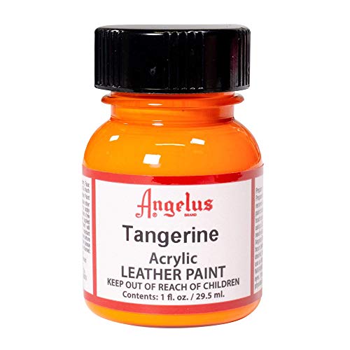 Angelus in pelle colore Tangerine 29,5 ML
