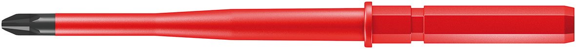 Wera Red 05003413001 Ph1 X 154 Mm Kraftform Kompakt Vde 62Is Inter-Changeable Blade - Silver
