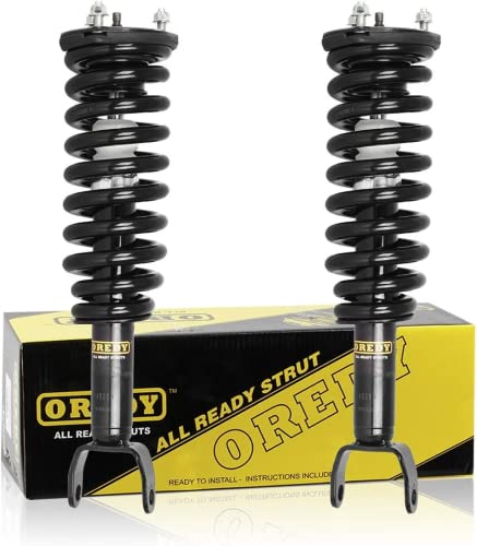 OREDY Pair Front Right & Left Struts Coil Spring Assembly for 2005-2009 Dodge Dakota 2006-2009 Mitsubishi Raider 4WD - 171100