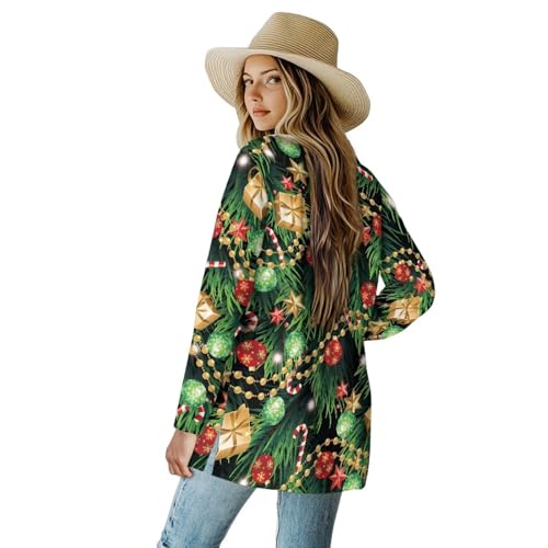 Image of Biyejit Women's Long Sleeve Open Front Cardigan Casual Loose Lightweight Cardigans with Pockets Drape Cardigan