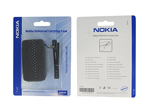 Nokia Carry Case Cover Sleeve Pouch Pocket for Nokia 2650, 2652, 6101, 6111, 6121 6125, 6131, 6151 and 7270 - Grey