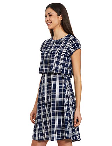 Image of EASYBUY Rayon Fit and Flare Dress