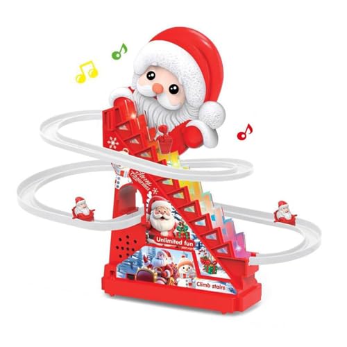 Musical Christmas Gingerbread Ski Slope, Electric Santa Slide,~[WJNX}XWW[ubhXL[X[vAdT^XChgbNNC~OZbgA~jT^3t