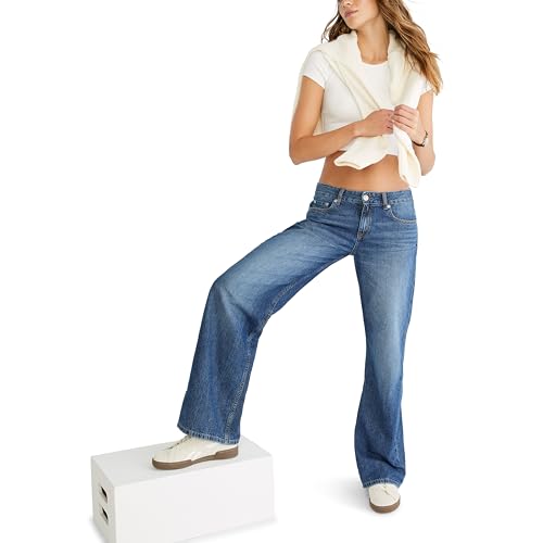 AEROPOSTALE Women's Low Rise Baggy Wide Leg Jean3
