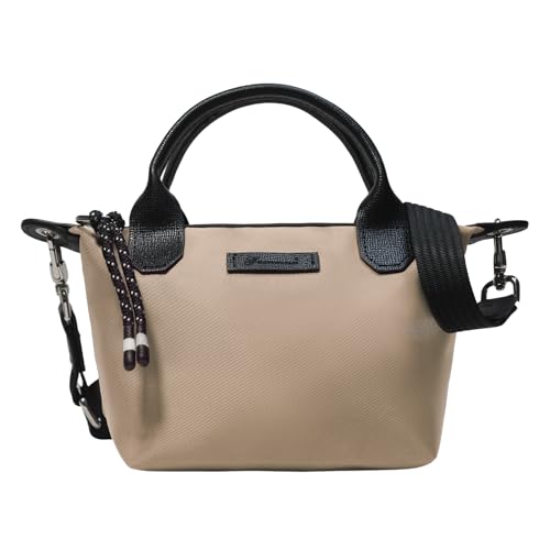 Image of Designer Mini Tote Bag for Women - Lightweight Crossbody Purse with Adjustable Dual Straps (2-Way Carry)
