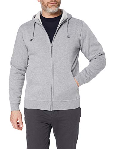 CliQue Basic Full Zip Hoody Sweat à Capuche, Gris (Grey Melange 95), XXXXL Homme