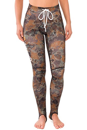 Mares Pure Instinct Mens Rash Guard Pants - Camo Brown, Medium