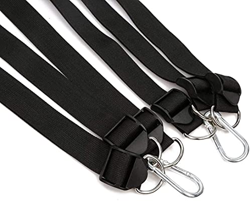 Madaenmj Sex Swing, Heavy Duty Indoor Swing Met Stalen Driehoek Frame En Veer Voor Fetish Sex Bondage Unisex - Afbeelding 4