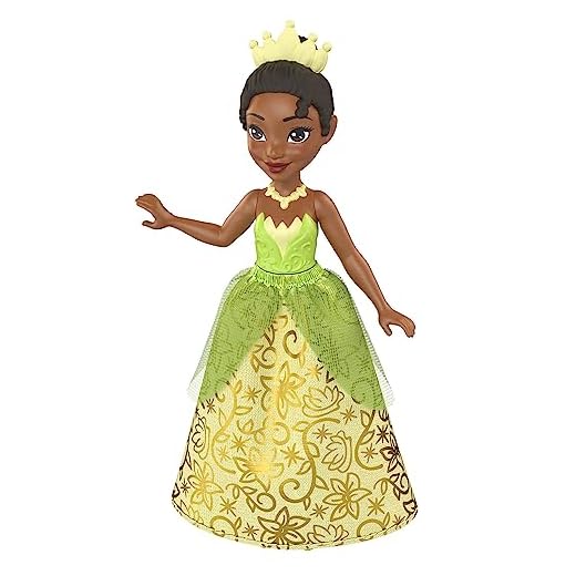 Disney Princesa Boneca Mini Tiana 9cm