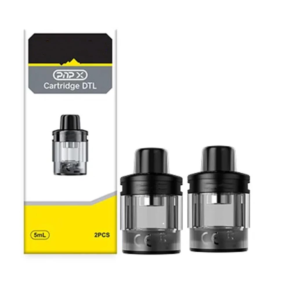 Cartouche PnP X DTL de dosette vide 5 ml VO-'OPOO (Gris Paquete de 2) [ Cartouche
