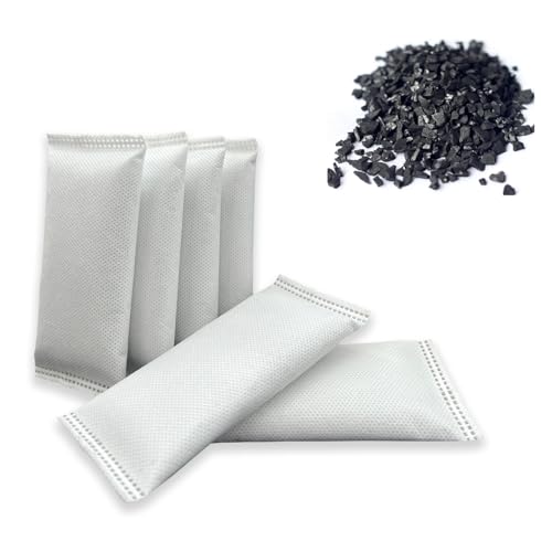 YouniDint 6 Pack Shoe Deodorizer Bags,Activated Charcoal Odor Absorber,Odor Removing Packs,Reusable...