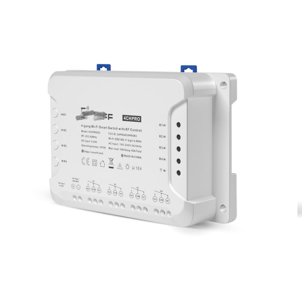 4 Canali Smart WiFi Interruttore 4 Gang Casa intelligente telecomando Interruttore della luce AC85-250V