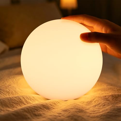 FUYO Portable Touch Egg Night Light for Kids (Sphere lamp)