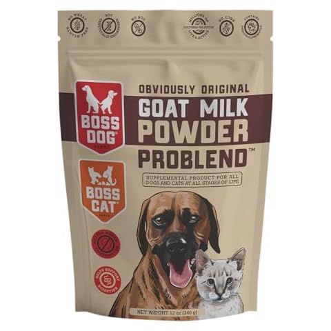Boss Dog Goat Milk Powder Problend Cover