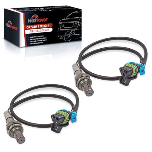 MAXFAVOR 2Pcs Downstream Oxygen O2 Sensor Replacement for 2006 Chevy Silverado Suburban 1500 Tahoe GMC Sierra 1500 Yukon 5.3L,for 2007 Chevy GMC Silverado Sierra 1500 Classic 5.3L O2 Sensor 234-4336