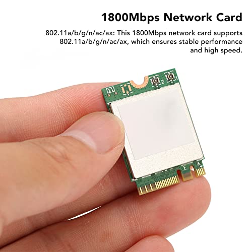Wireless Network Card, RTL8852BE WiFi6 5G Laptop Gigabit Wireless LAN Card Universal Bluetooth 5.2 for 10, Plug and Play - Image 2